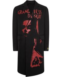 Raf Simons - Hand-Painted Printed Coat - Lyst