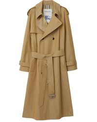 Burberry - Kensington Heritage Double Breasted Belted Trench Coat - Lyst