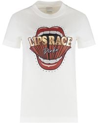 Pinko - Graphic-Print T-Shirt - Lyst