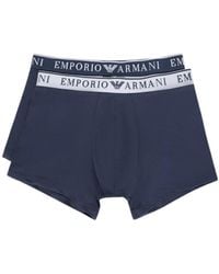 Emporio Armani - Elastic Waist Underwear Two-Piece - Lyst