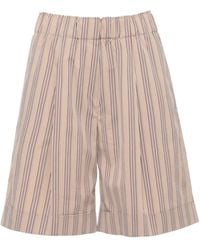 Antonelli - Perilla Striped Bermuda Shorts - Lyst