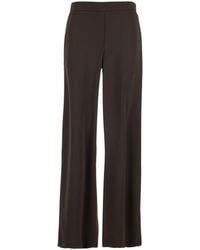 P.A.R.O.S.H. - Elastic Waist Wide-Leg Pants - Lyst