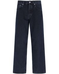 sunflower - Logo Patch Wide-Leg Jeans - Lyst