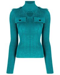 Bottega Veneta - Rib-Knit Cut-Out Jumper - Lyst