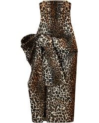 Givenchy - Long Bustier Dress - Lyst