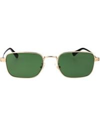 Montblanc - Rectangle-Frame Sunglasses - Lyst