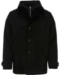 Prada - High-Neck Long-Sleeved Jacket - Lyst