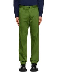 Ami Paris - Straight-Fit Casual Pants - Lyst