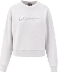 EA7 - Sweatshirt And Sweatpants Set - Lyst