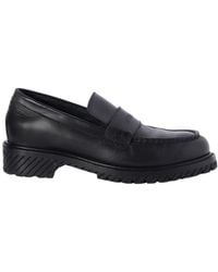 Off-White c/o Virgil Abloh - Military Slip-On Loafers - Lyst