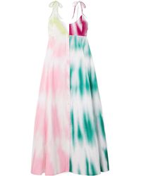Rosie Assoulin - Cotton-Poplin Maxi Dress - Lyst