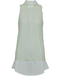 Maison Margiela - Back To Front Checked Shirt - Lyst