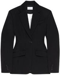 Givenchy - Cocoon Collared Buttoned Jacket - Lyst