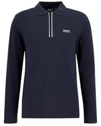 Barbour - Long-Sleeved Polo Shirt - Lyst