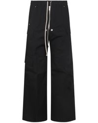 Rick Owens - Relaxed-Fit Trousers With Cargo Pockets - Lyst