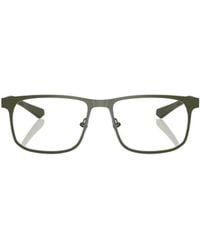 Emporio Armani - Square Frame Glasses - Lyst