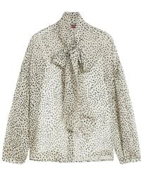 Max Mara - Studio Etere All-Over Printed Blouse - Lyst