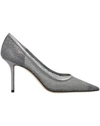 Jimmy Choo - Love 85 Candyfloss Glitter Pumps - Lyst
