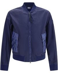 C.P. Company - Bi-Tm Mixed Lens Bomber Jacket - Lyst