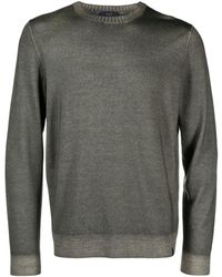 Fay - Crew-Neck Knitted Jumper - Lyst