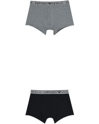 Emporio Armani - Two-Pack Of Boxer Briefs - Lyst