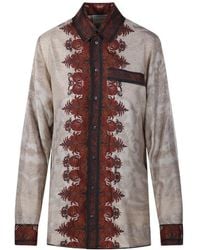 Pierre Louis Mascia - Aloes Long-Sleeve Shirt - Lyst