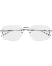 Gucci - Eyewear Square Frame Glasses - Lyst
