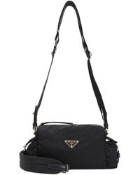 Prada - Logo-Detailed Shoulder Bag - Lyst