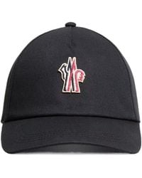 Moncler - Grenoble Logo Patch Baseball Cap - Lyst