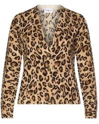 Marella - V-Neck Printed Knit Top - Lyst