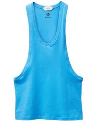 Versace - Logo Racerback Vest - Lyst