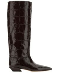 Paris Texas - Bettina Embossed Knee-High Boots - Lyst