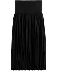 TOTEME - Totême Soft Gathered Skirt - Lyst