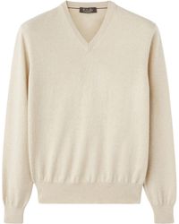 Loro Piana - Cashmere Long-Sleeved Sweater - Lyst