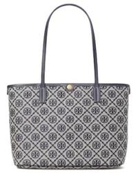 Tory Burch - T Monogram Small Zip Tote Bag - Lyst