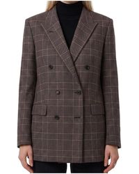 Tagliatore - Jasmine Prince Of Wales Blazer - Lyst