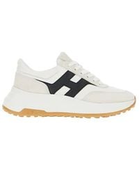 Hogan - Logo Embossed Chunky Sneakers - Lyst