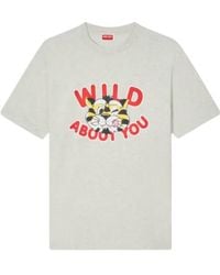 KENZO - Short Sleeve Crewneck T-Shirt - Lyst