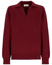 Laneus - V-Neck Sweater - Lyst