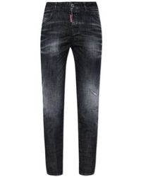 DSquared² - Logo Patch Slim-Fit Jeans - Lyst