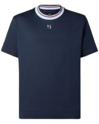 Fendi - Ff Embroidered Contrast-Trim T-Shirt - Lyst