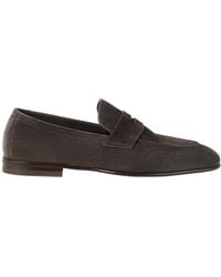Brunello Cucinelli - Slip-On Penny Loafers - Lyst