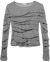 7 For All Mankind - Long-Sleeve T-Shirt - Lyst