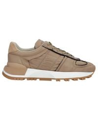 Maison Margiela - Minimalist Leather Lowtop Casual Shoes - Lyst