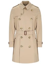 Burberry - Double-breasted Trench Coat - Lyst