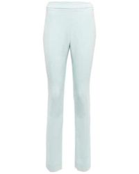 Proenza Schouler - High-Rise Crêpe Slim Pants - Lyst