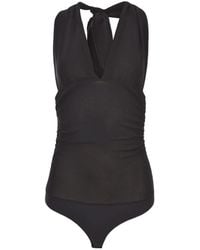 Pinko - Belted Sleeveless One-Piece - Lyst