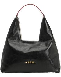 Marni - Logo Lettering Mini Shoulder Bag - Lyst
