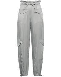 Ganni - Plain Colour Cargo Pants - Lyst