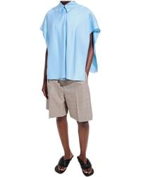 Bottega Veneta - Silk Twill Shirt - Lyst